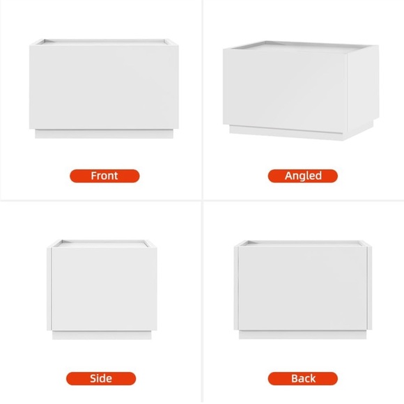 NIB 📦 Liveitall Stackable 1 Light Blue Modern Wood Small 15.7in Drawer Dresser - Picture 8 of 11